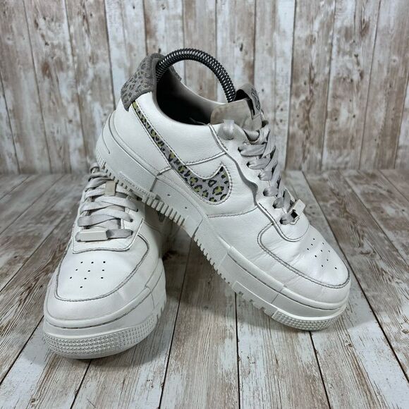 Nike Air Force 1 pixel sail lemon twist dh9632 101203 Womens 8 - Picture 6 of 8